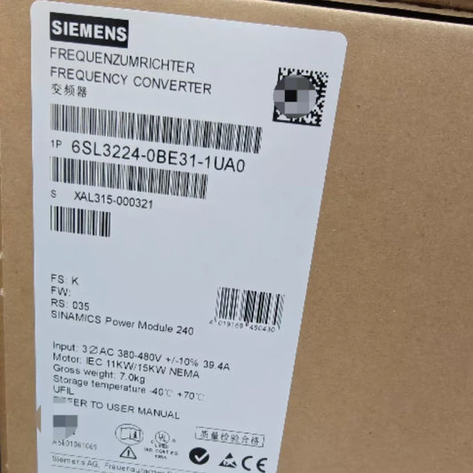 Siemens 6SL3224-0BE31-1UA0
